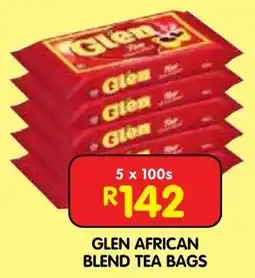 Shoprite Glen african blend tea bags offer