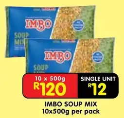 Shoprite Imbo soup mix offer