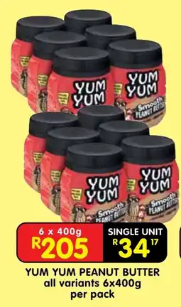 Shoprite Yum yum peanut butter offer