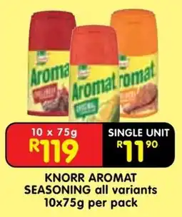 Shoprite Knorr aromat seasoning offer