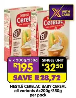 Shoprite Nestlé cerelac baby cereal offer