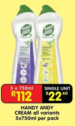 Shoprite Handy andy cream offer