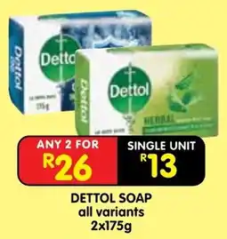 Shoprite Dettol Soap offer
