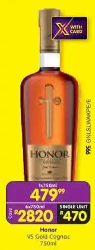 Shoprite Honor VS Gold Cognac offer