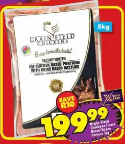 Shoprite Grain Field Chickens Frozen Mixed Chicken Portions offer