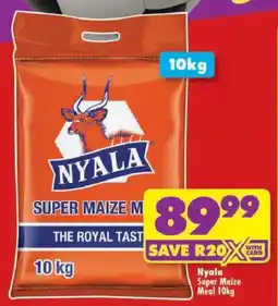 Shoprite Nyala Super Maize Meal offer