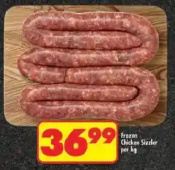 Shoprite Frozen Chicken Sizzler offer