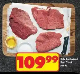 Shoprite Bulk Tenderised Beef Steak offer