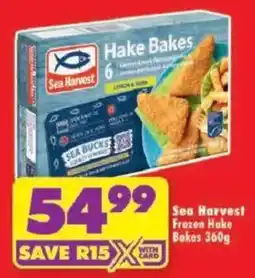 Shoprite Sea Harvest Frozen Hake Bakes offer