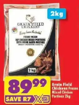 Shoprite Grain Field Chickens Frozen Mixed Chicken Portions offer