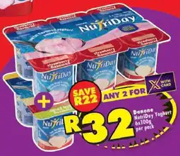 Shoprite Danone NutriDay Yoghurt offer