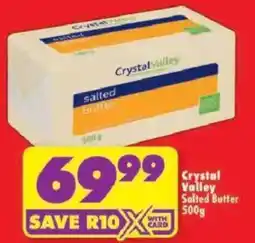 Shoprite Crystal Valley Salted Butter offer