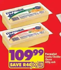 Shoprite Parmalat Gouda/ Cheddar Cheese offer