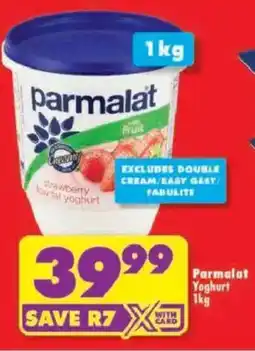 Shoprite Parmalat Yoghurt offer