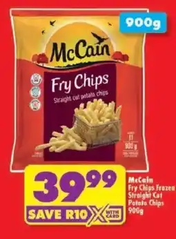Shoprite McCain Fry Chips Frozen Straight Cut Potato Chips offer
