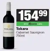 Spar Tops Tokara Cabernet Sauvignon-750ml offer