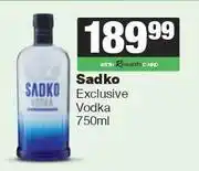 Spar Tops Sadko Exclusive Vodka-750ml offer