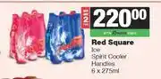 Spar Tops Red Square Ice Spirit Cooler Handies-For Any 2 x 6 x 275ml offer