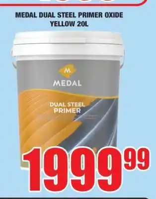 Boxer MEDAL DUAL STEEL PRIMER OXIDE YELLOW 20L offer