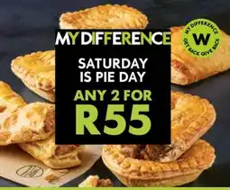 Woolworths Any 2 Pies offer