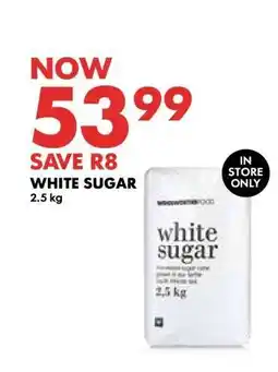 Woolworths White Sugar offer