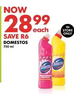 Woolworths Domestos offer
