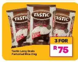 Game Tastic Long Grain Parboiled Rice 2 kg offer