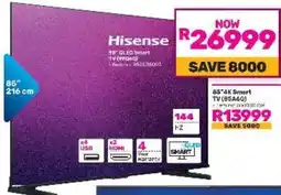 Game Hisense 98 QLED Smart TV (98Q60) offer