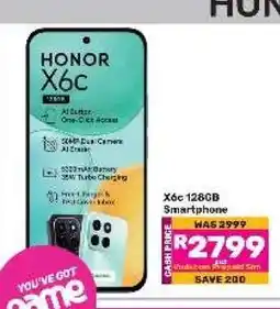 Game X6C 128GB Smartphone offer