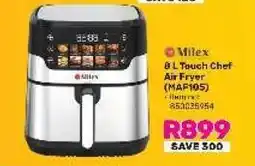 Game Milex 8 L Touch Chef Air Fryer (MAP105) offer