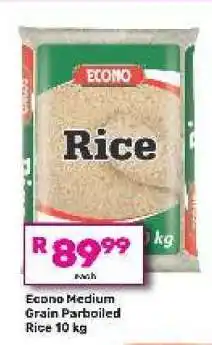 Game Econo Medium Grain Parboiled Rice 10 kg offer