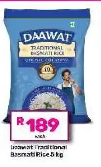 Game Daawat Traditional Basmati Rice 5 kg offer