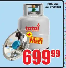 Boxer TOTAI 3KG GAS CYLINDER offer