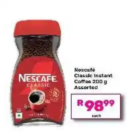 Game Nescafé Classic Instant Coffee 200 g offer