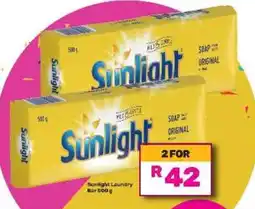 Game Sunlight Laundry Bar 500 g offer