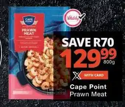 Checkers Cape Point Prawn Meat offer
