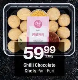 Checkers Chilli Chocolate Chefs Pani Puri offer