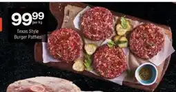 Checkers Texas Style Burger Patties offer
