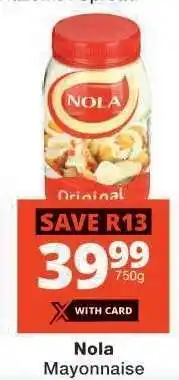 Checkers Nola Mayonnaise offer