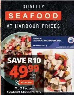 Checkers MJC Frozen Seafood Marinara Mix offer