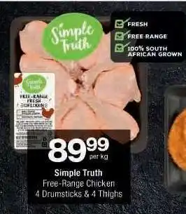 Checkers Simple Truth Free-Range Chicken offer