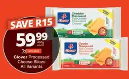 Checkers Clover Processed Cheese Slices offer