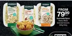 Checkers Gourmade/Spice Ready Meals offer