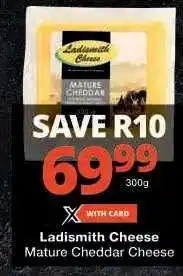 Checkers Ladismith Cheese offer