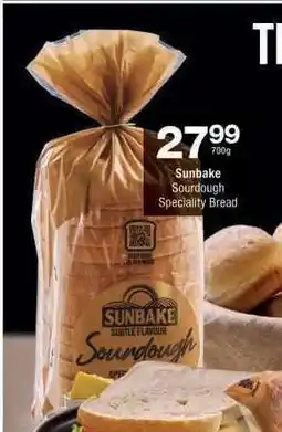Checkers Sunbake Sourdough Speciality Bread offer