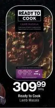 Checkers Ready to Cook Lamb Masala offer
