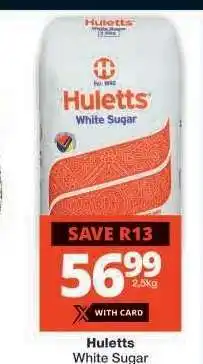 Checkers Huletts White Sugar offer