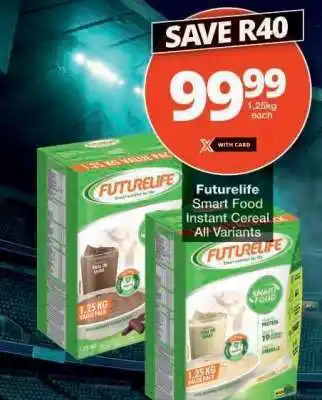 Checkers Futurelife Smart Food Instant Cereal offer