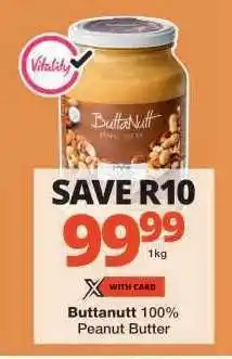 Checkers Buttanutt 100% Peanut Butter offer