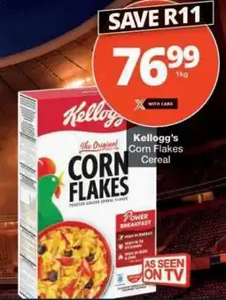 Checkers Kellogg's Corn Flakes Cereal offer